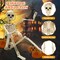 6 Packs Posable Halloween Skeleton, 16" Full Body Skeleton Decor